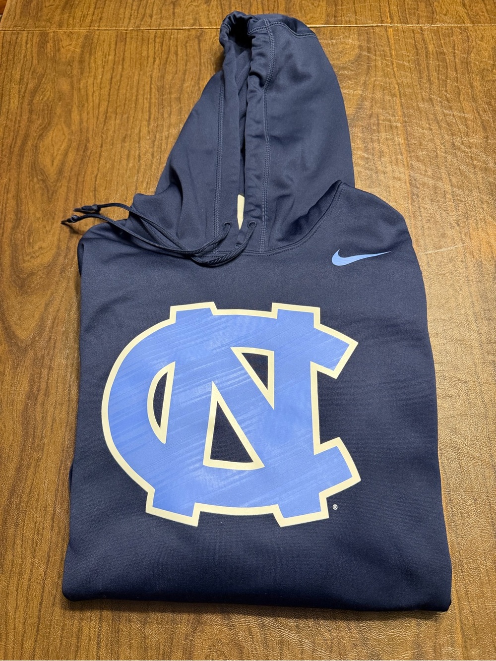 UNC Mens XL Nike Therma Fit Hoodie Sweatshirt Carolina Tar Heels EUC